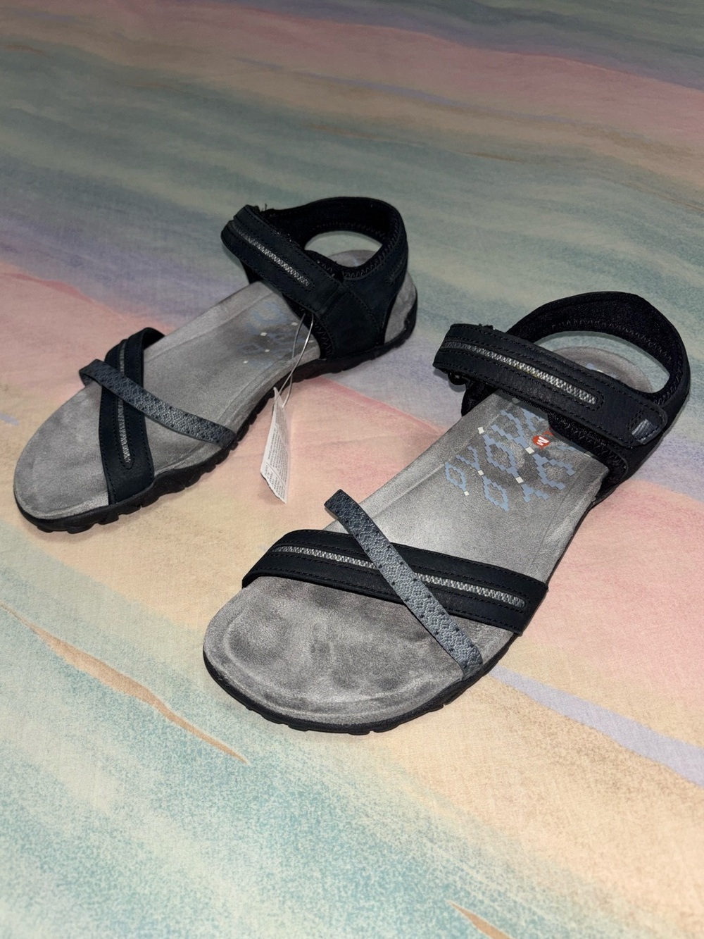 Merrell Terran Cross II Leather adjustable strap Women’s Sandals size 7